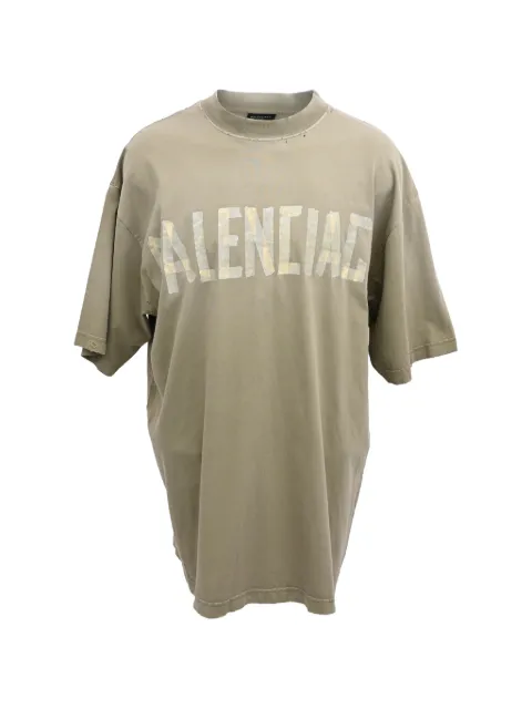 Balenciaga Pre-Owned camiseta Tape Type 2025