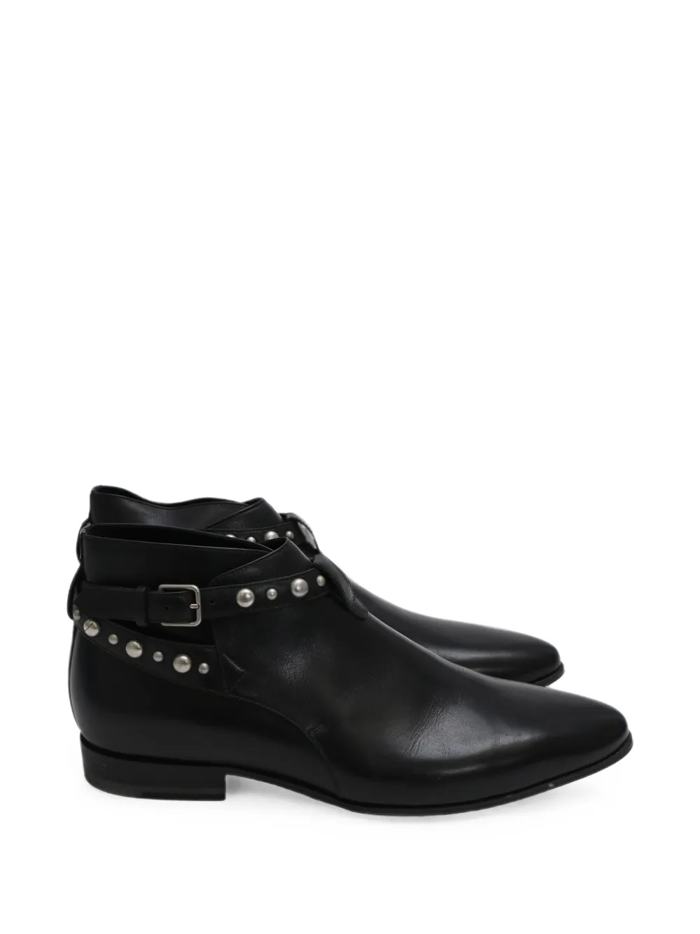 Saint Laurent Pre-Owned Jodhpur Stiefeletten - Schwarz