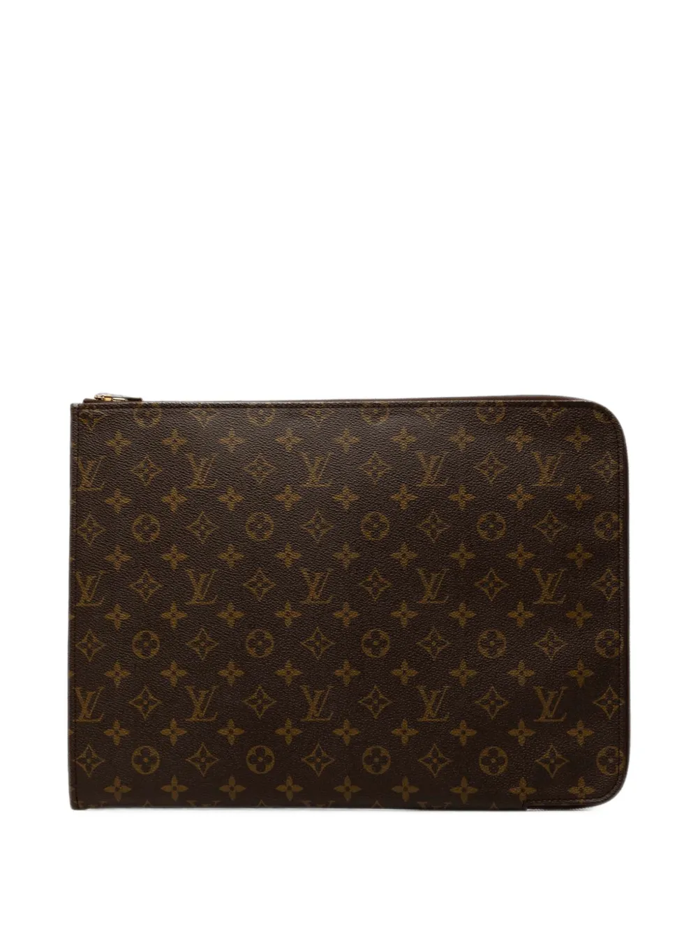 Louis Vuitton Pre-Owned 1988 Monogram Poche Documents Portfolio business bag - Marrone