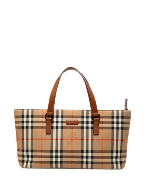 Burberry Pre-Owned 2000-2017 Haymarket Check Canvas handbag