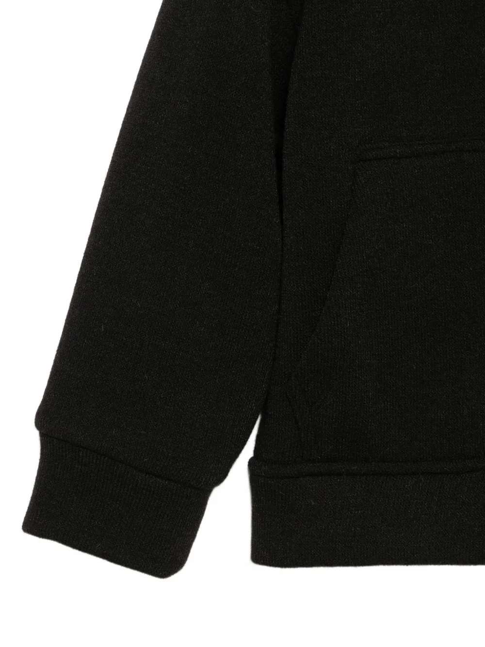 Paolo Pecora Kids zip-fastening hoodie jacket Zwart