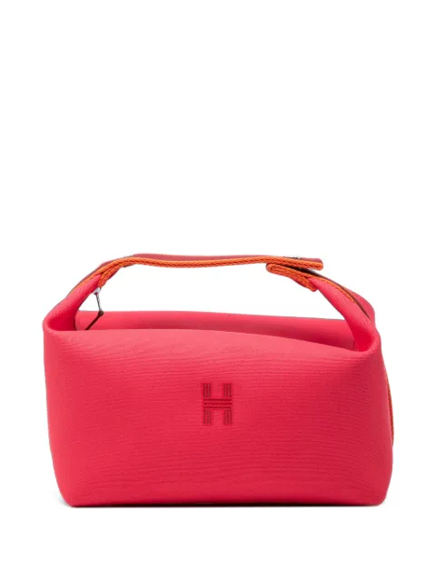 Hermès Pre-Owned stor Toile Bride A Brac vanity-taske fra 2010-2026