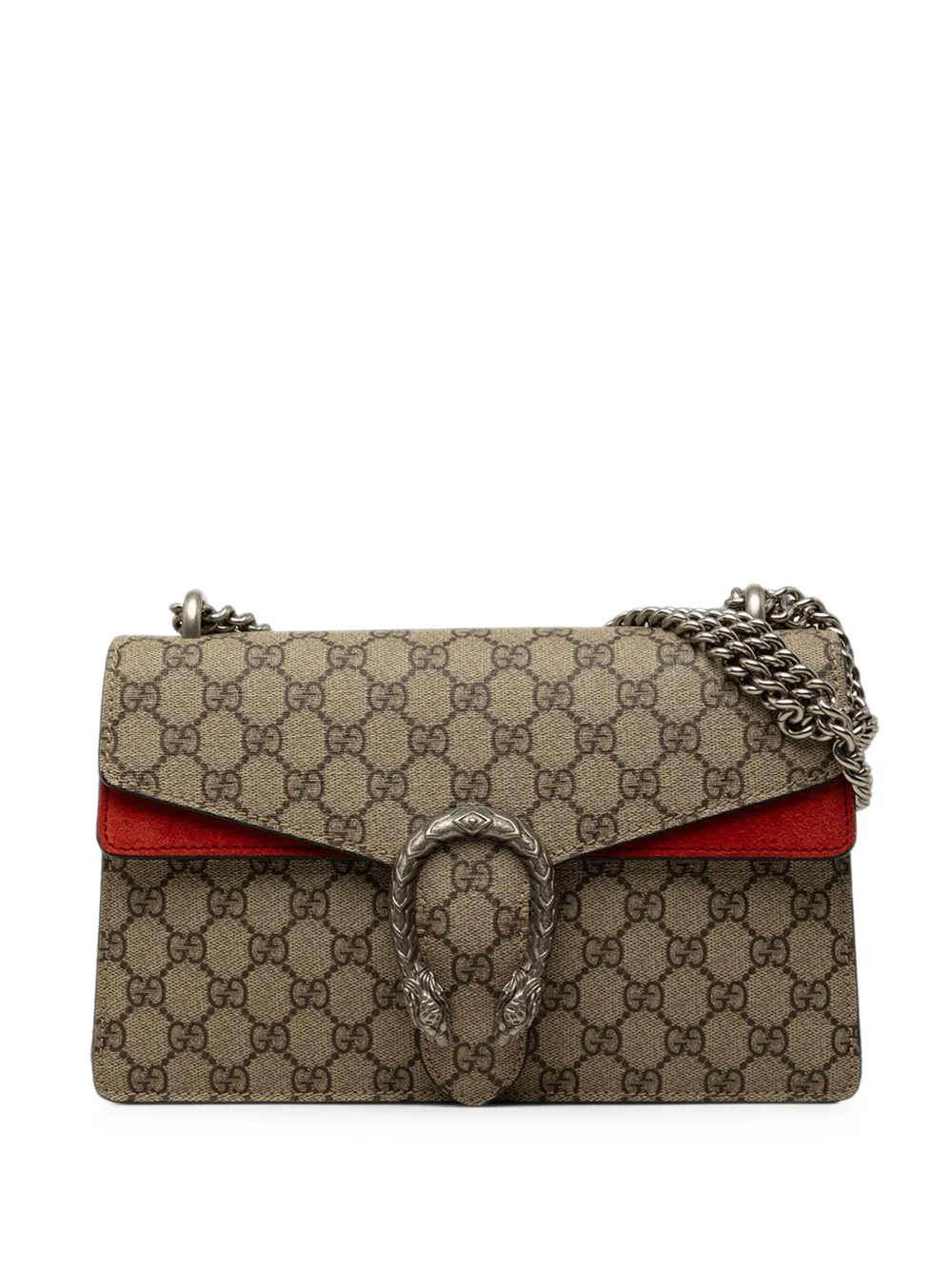 Gucci Pre-Owned 2016-2026 Medium GG Supreme Dionysus shoulder bag - Toni neutri