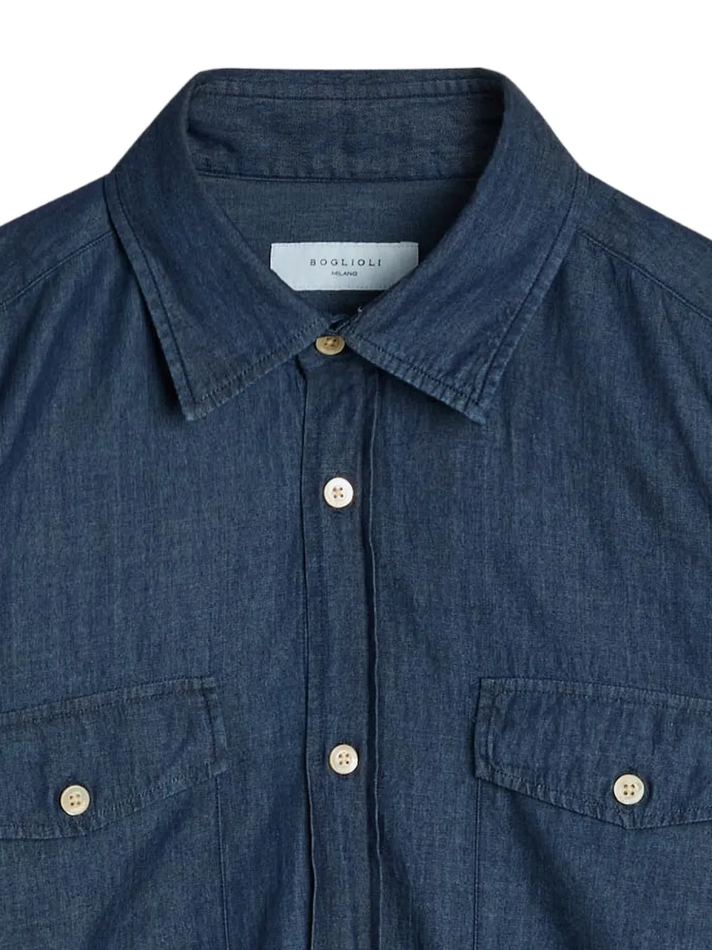 Boglioli Button-down overhemd Blauw