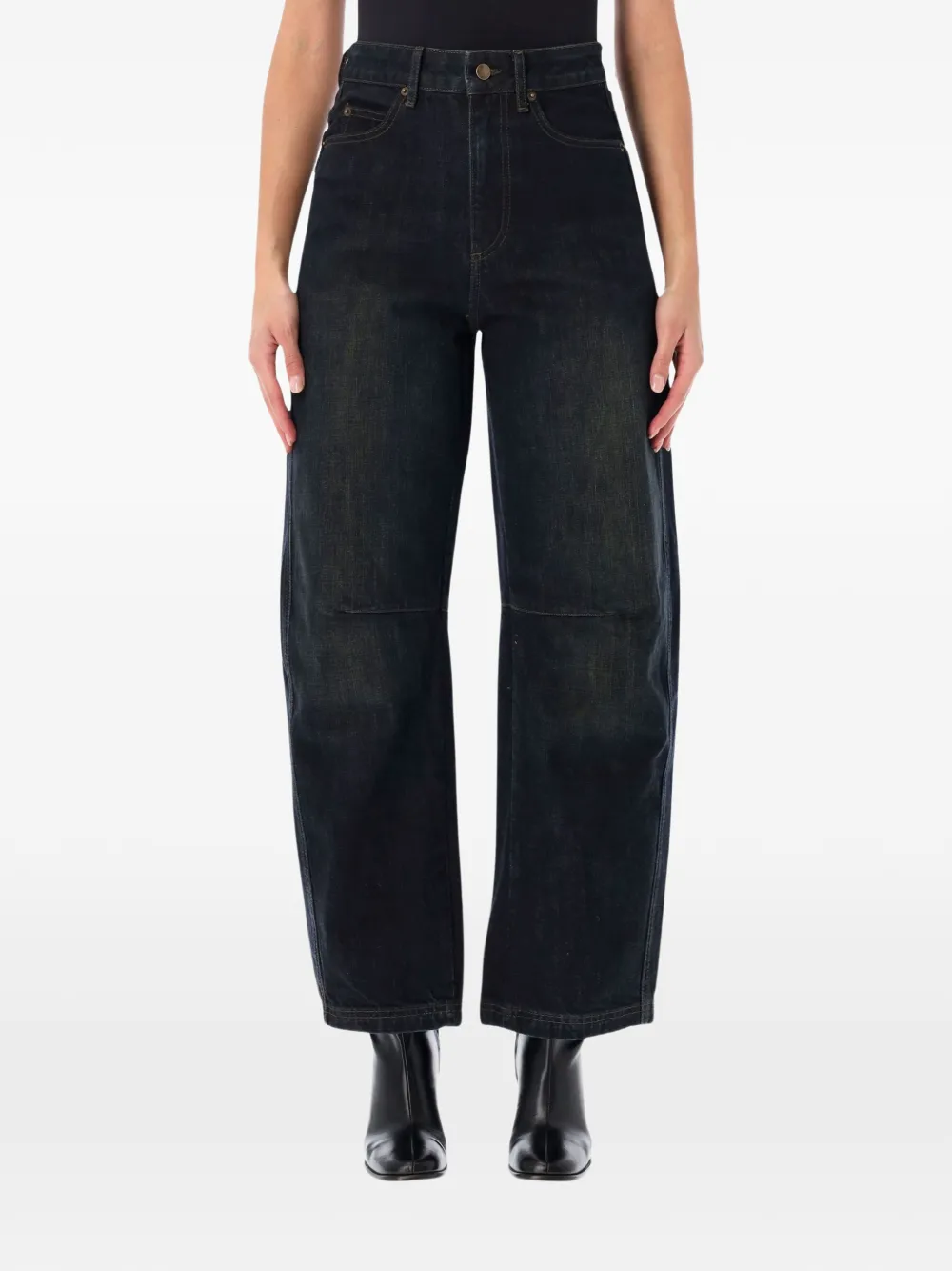 Soeur Eliott panelled jeans - Schwarz