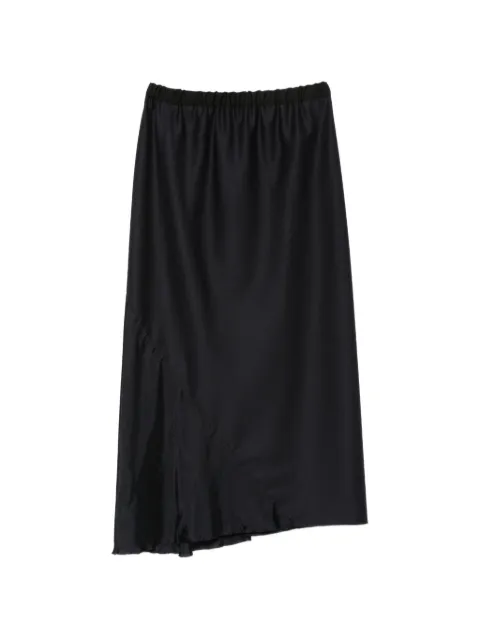 FRANCESCA MARCHISIO panelled wool maxi skirt