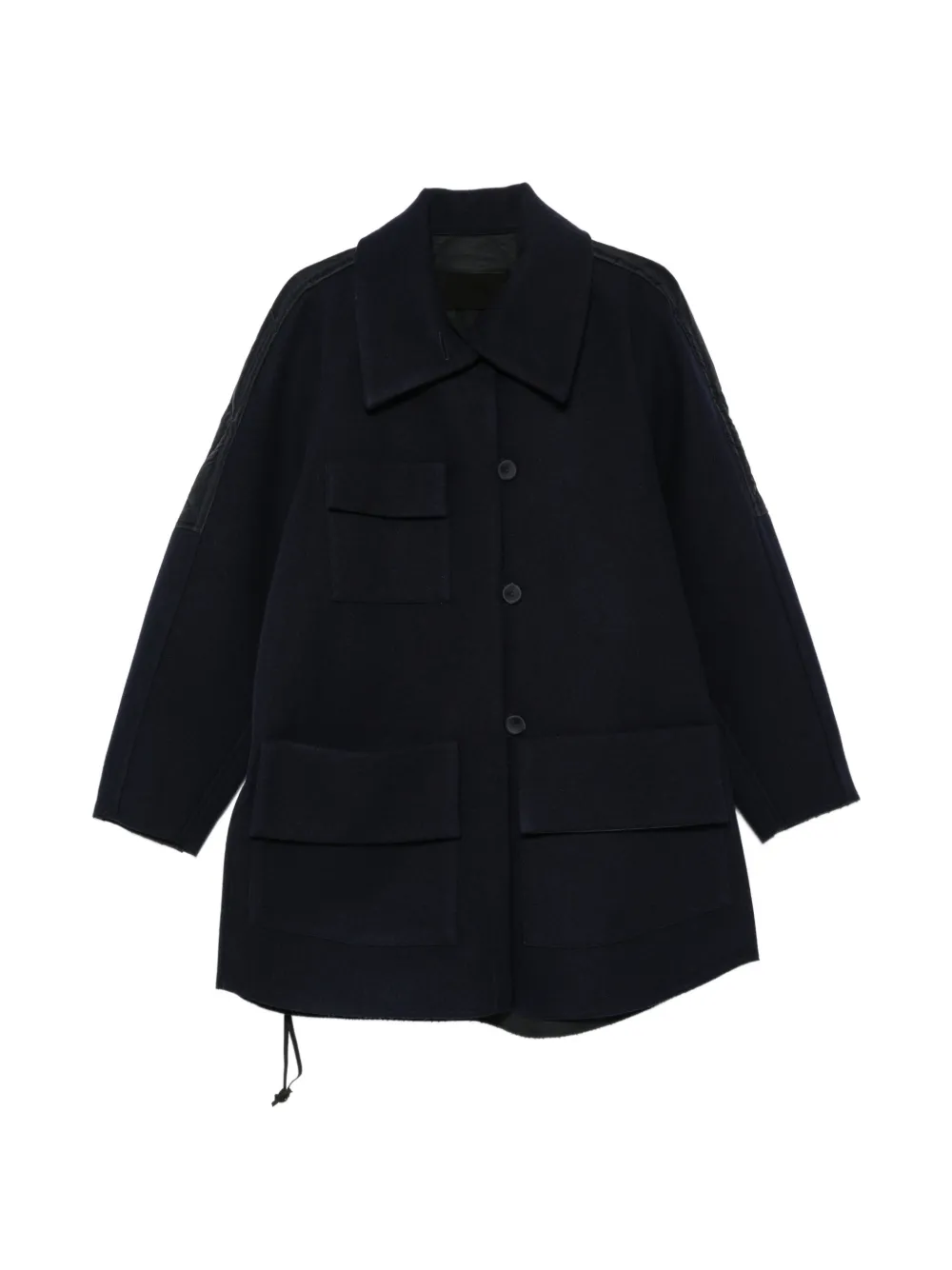 FRANCESCA MARCHISIO Cappotto con coulisse - Blu