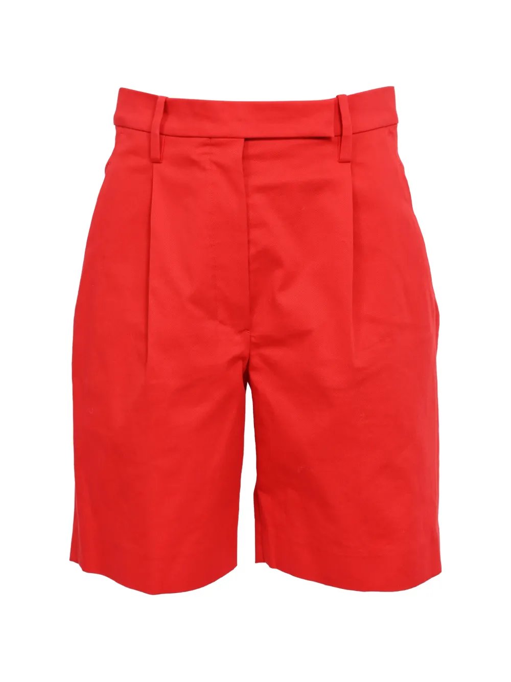 Hermès Pre-Owned Bermuda plissettati - Rosso
