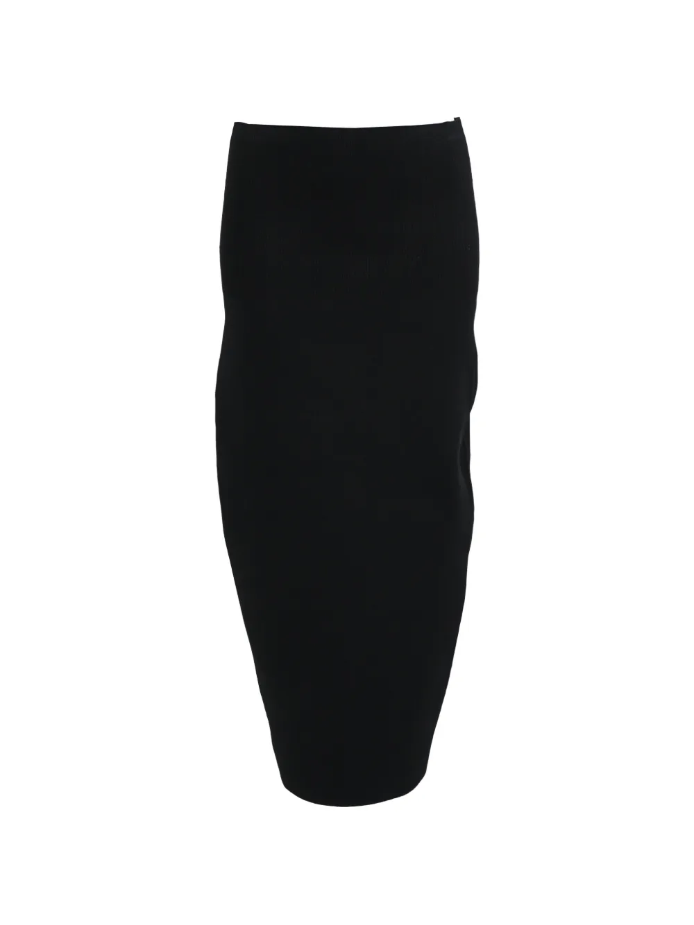 Victoria Beckham jupe mi-longue en maille (années 2020) - Noir Victoria Beckham jupe mi-longue en maille (années 2020) - Noir