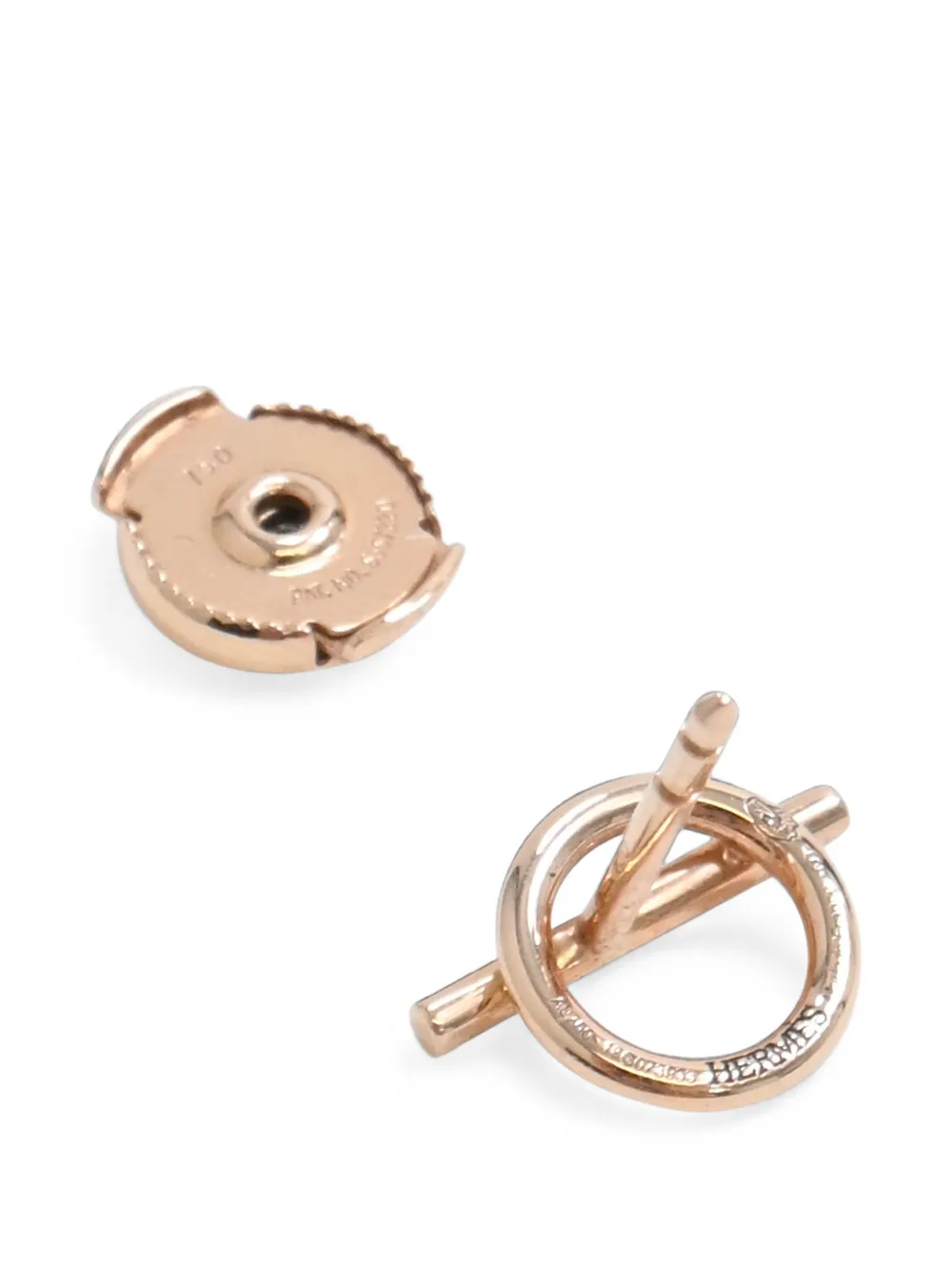 Hermès Pre-Owned Échappée earrings - Rosa
