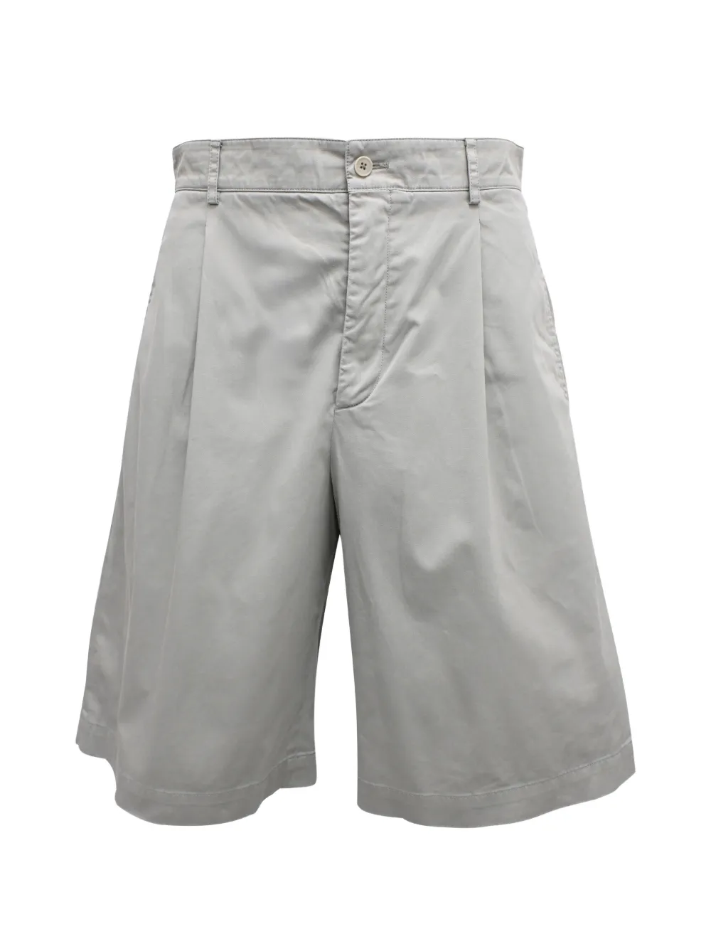 Hermès Pre-Owned 2024 Shorts mit Falten - Grau