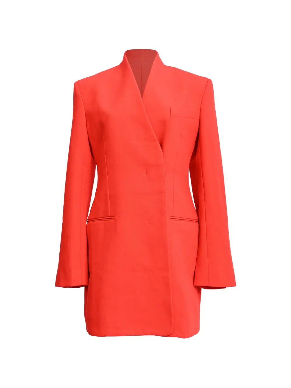 Ferragamo Pre-Owned Blazer aderente 2022 - Rosso