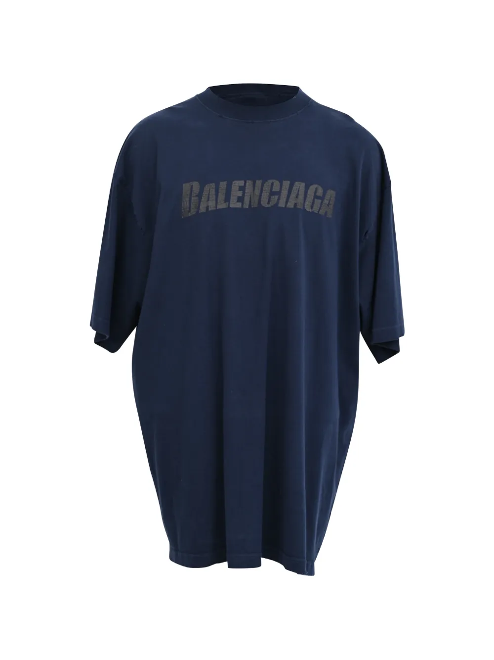 Balenciaga Pre-Owned Caps Flatground boxy-fit T-shirt - Blau