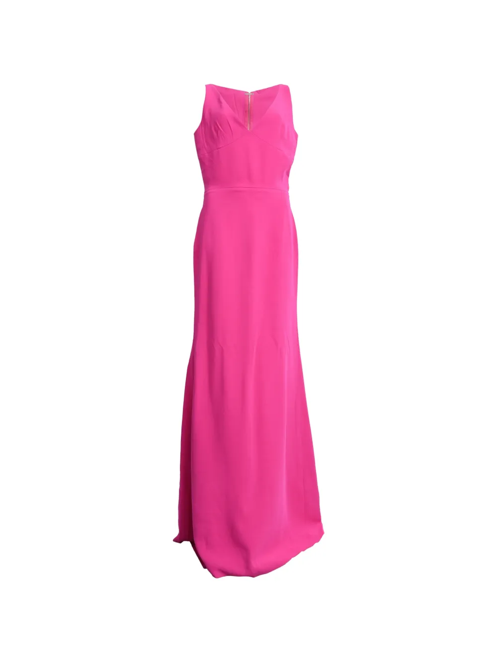 Victoria Beckham robe longue à col v - Rose