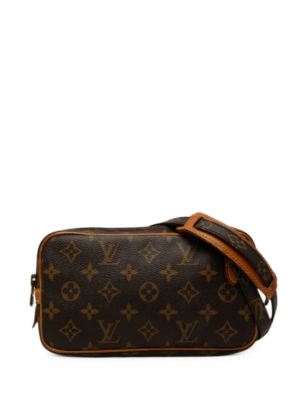 Louis Vuitton Pre-Owned 1987 Monogram Pochette Marly Bandouliere crossbody bag - Marrone