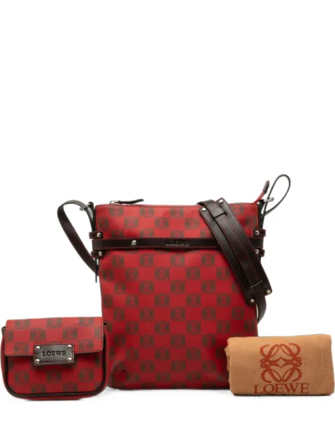 Loewe Pre-Owned 2000-2026 Anagram Coated Canvas crossbody bag