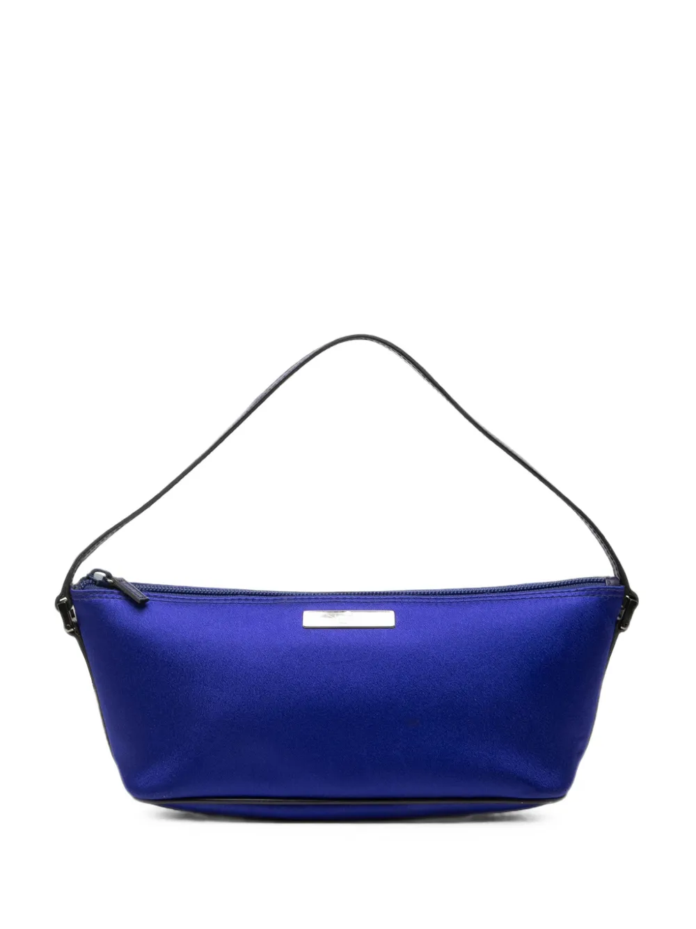 Gucci Pre-Owned 20th Century Satin Boat shoulder bag - Blau