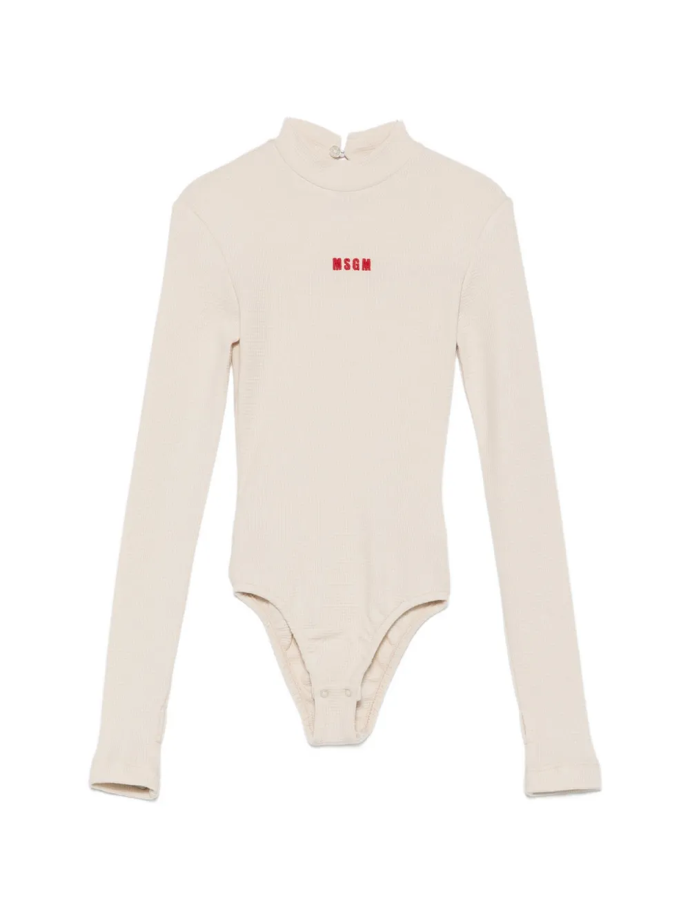 MSGM Kids Mouwloze jurkset met gekreukt effect Bruin