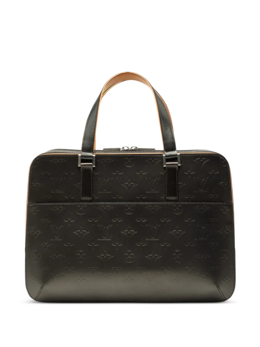 Louis Vuitton Pre-Owned 2002 Monogram Mat Malden business bag - Grigio