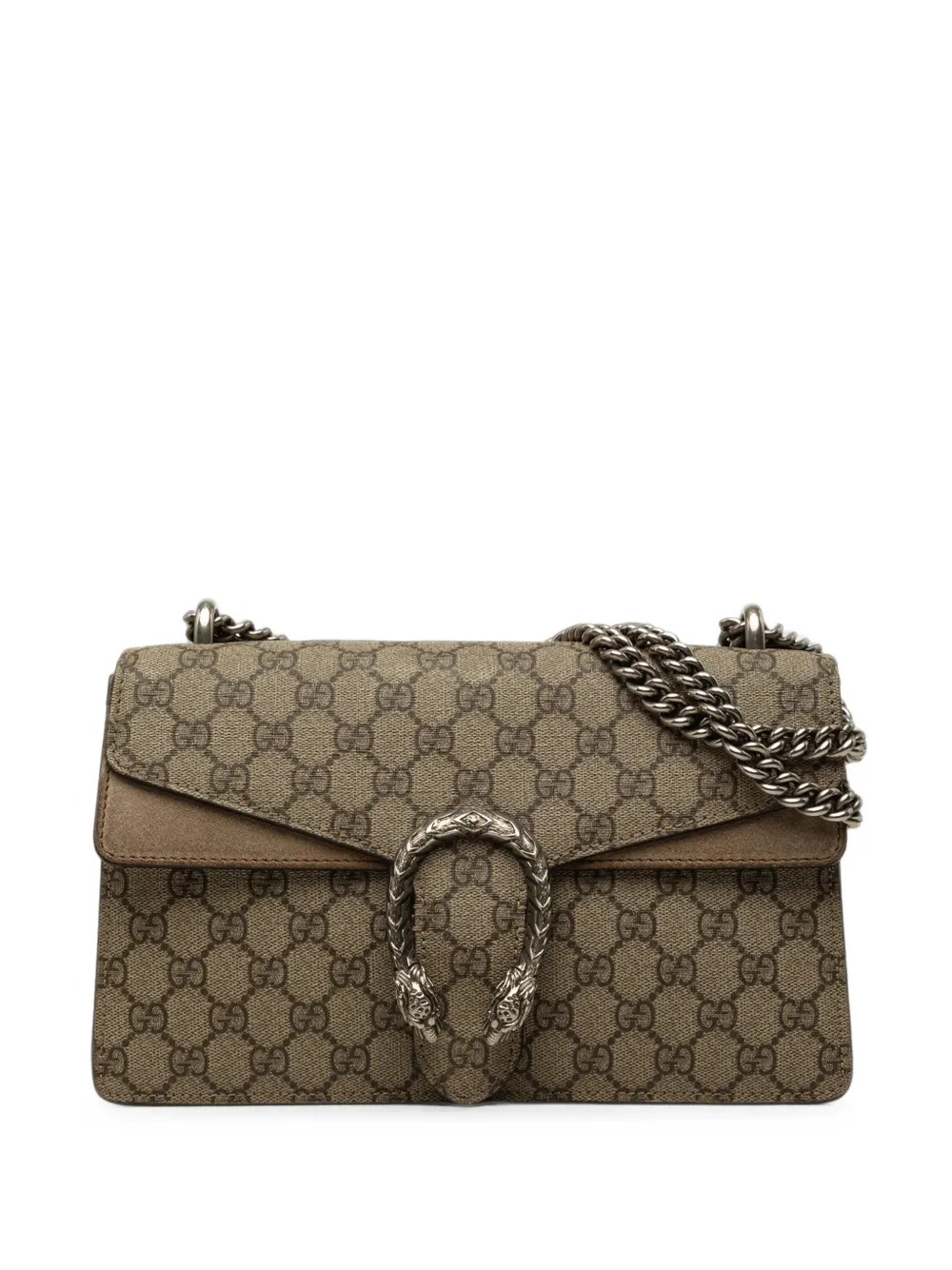Gucci Pre-Owned 2016-2026 Medium GG Supreme Dionysus shoulder bag - Toni neutri