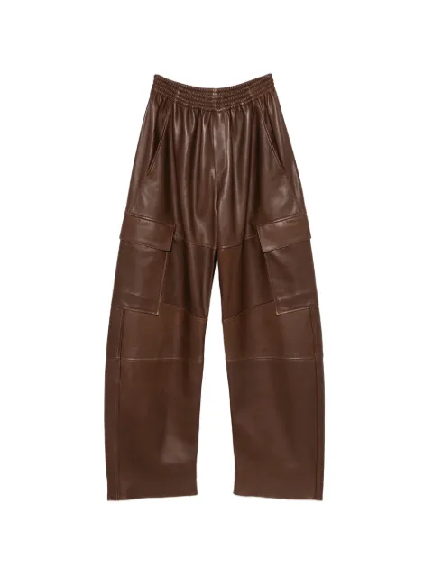 Petar Petrov leather cargo pants