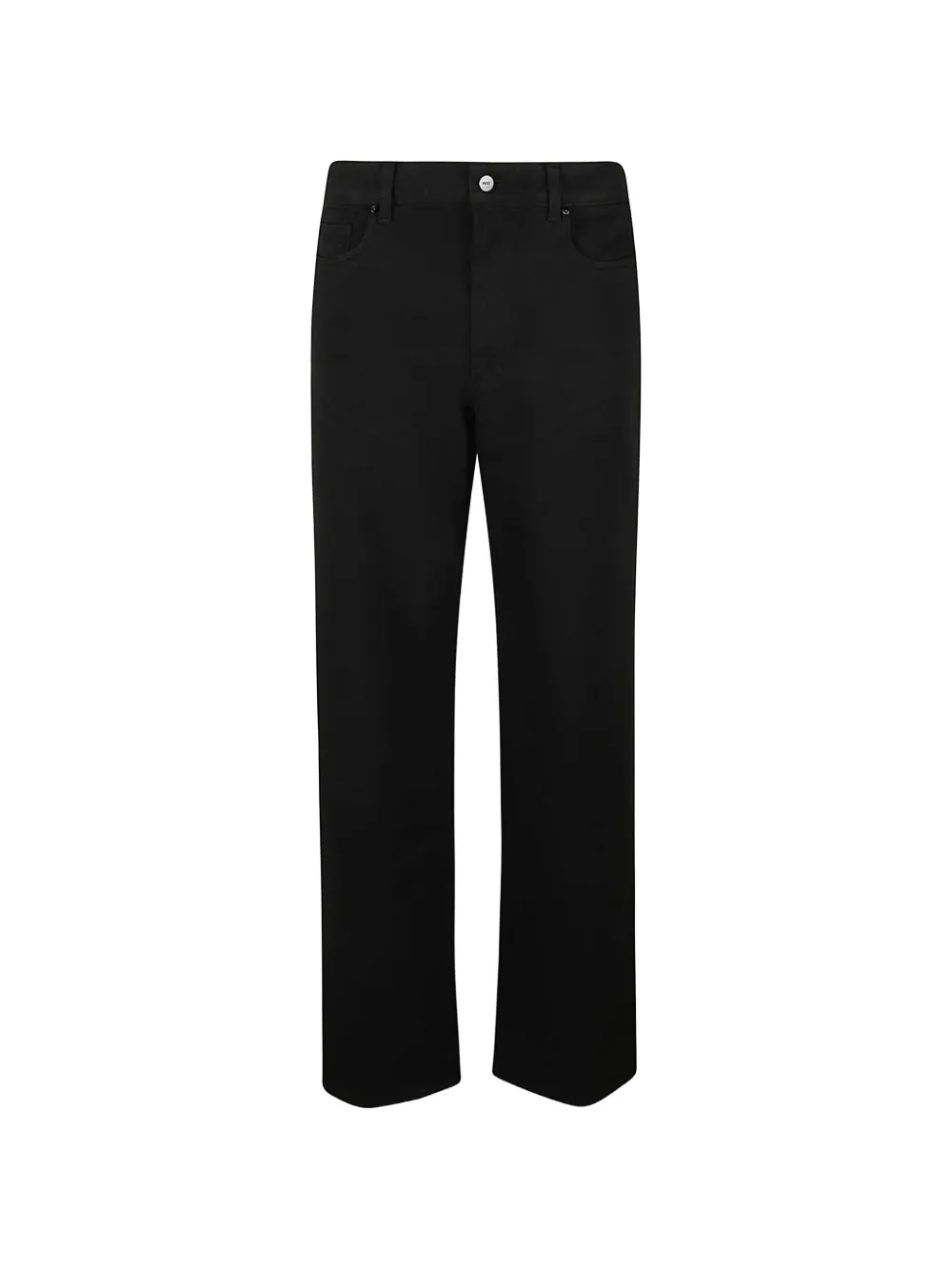 PAIGE Anessa logo-patch wide-leg jeans