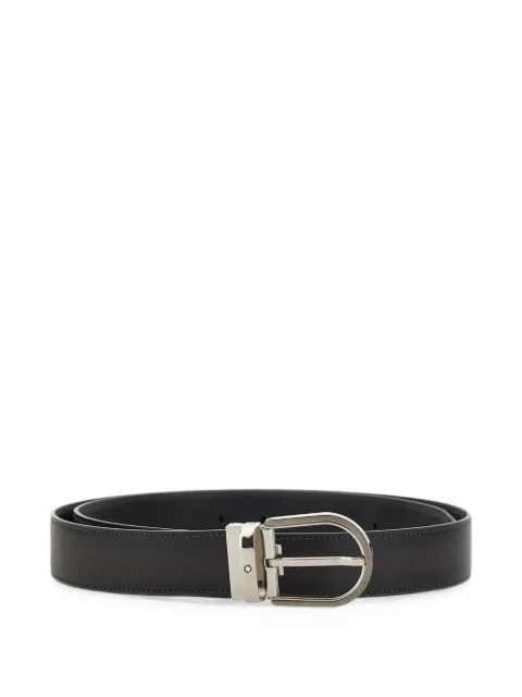 Montblanc ceinture à boucle fer à cheval