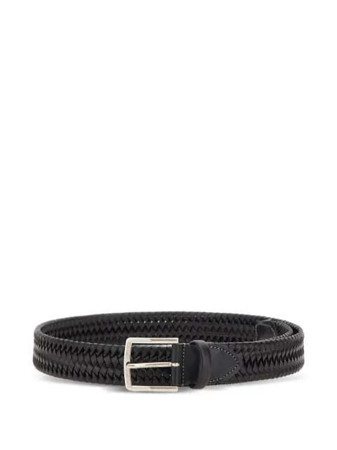 ATHISON woven leather belt