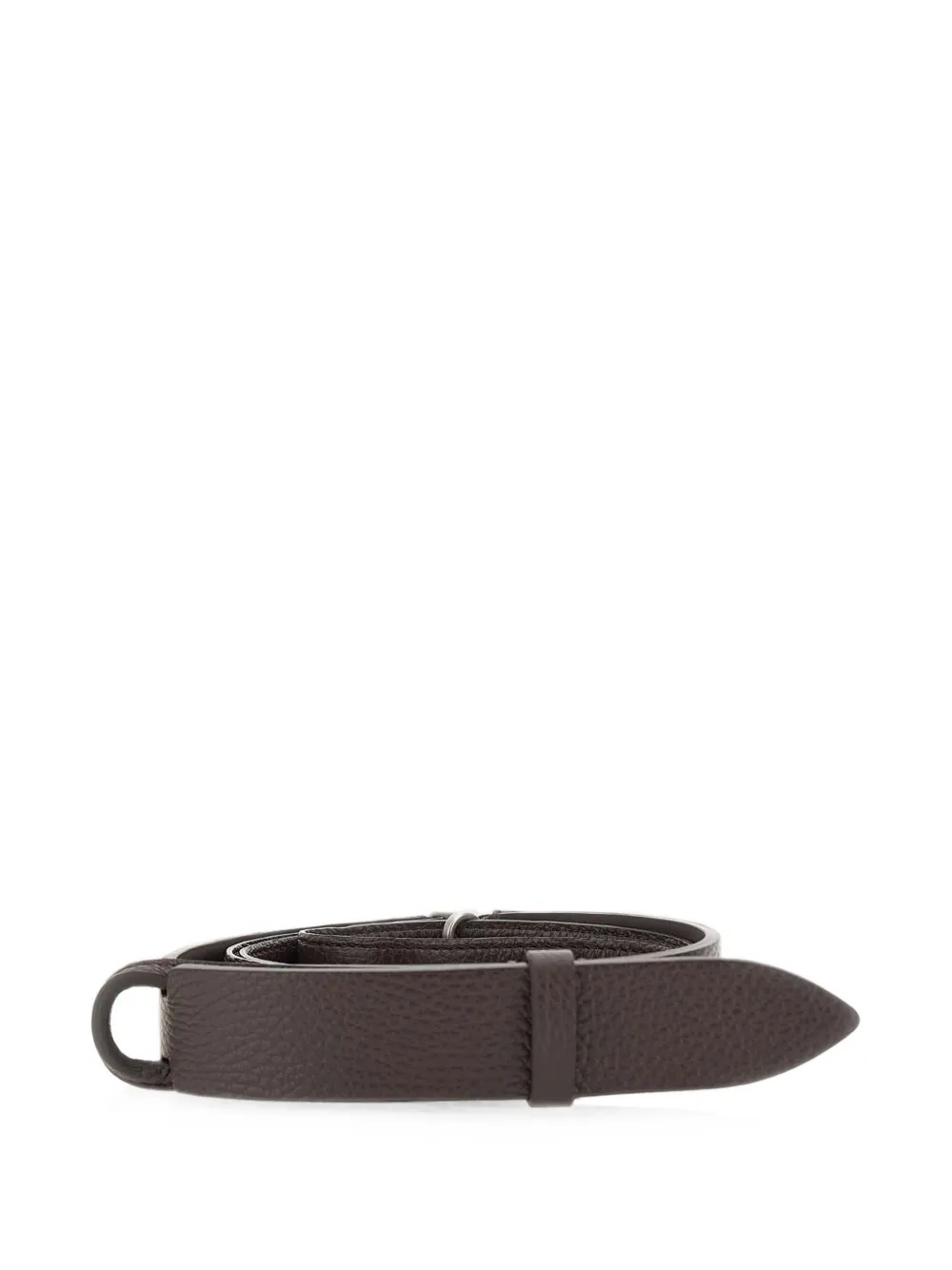 Orciani leather belt - Marrone