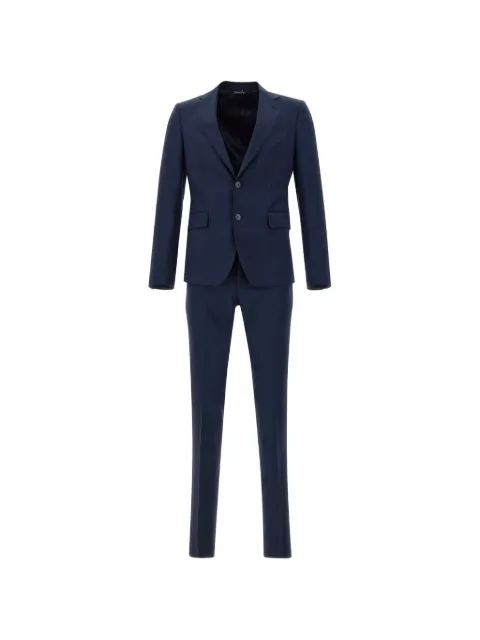 Brian Dales slim-fit single-breasted suit