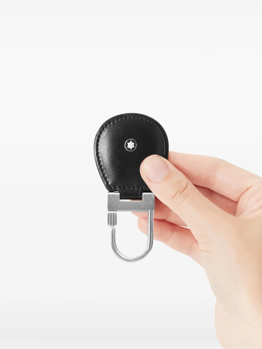 Montblanc Meisterstück sleutelhanger met logo-detail Zwart