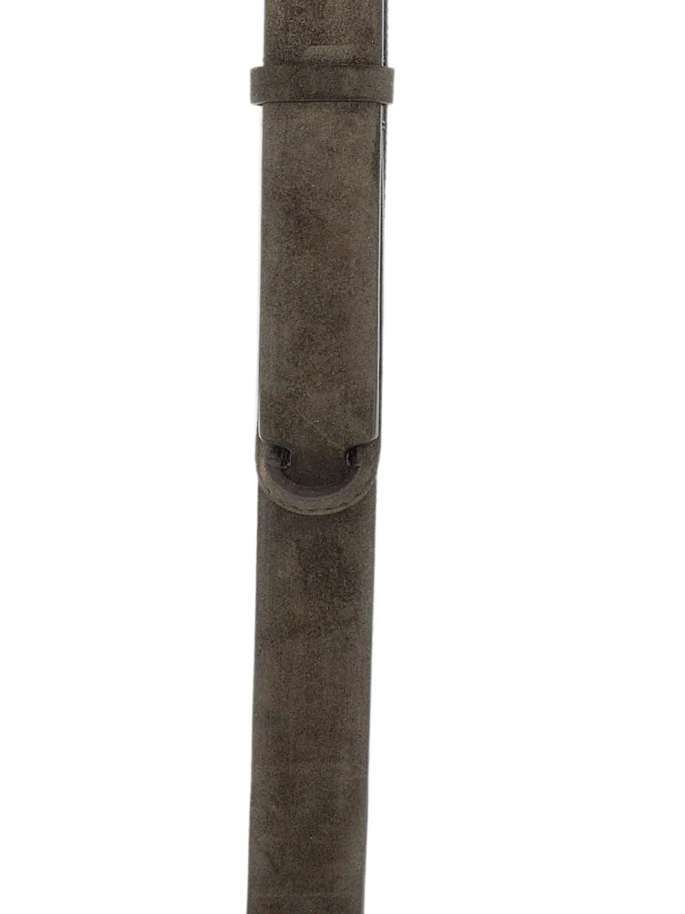 Orciani Nobuckle suède riem Bruin