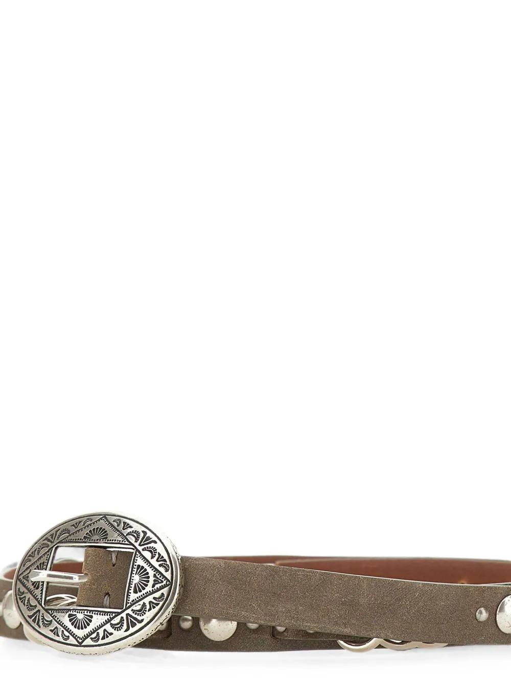 Golden Goose Riem met studs Beige