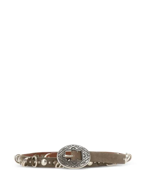 Golden Goose stud-embellished belt