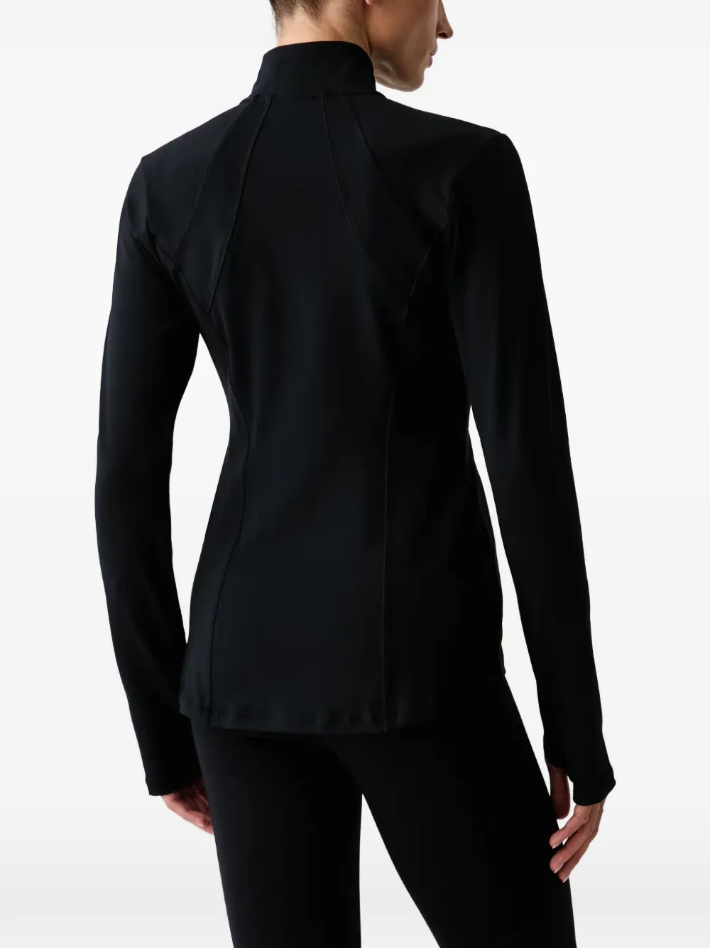 Skechers Gowalk sweater met hoge hals en rits Zwart