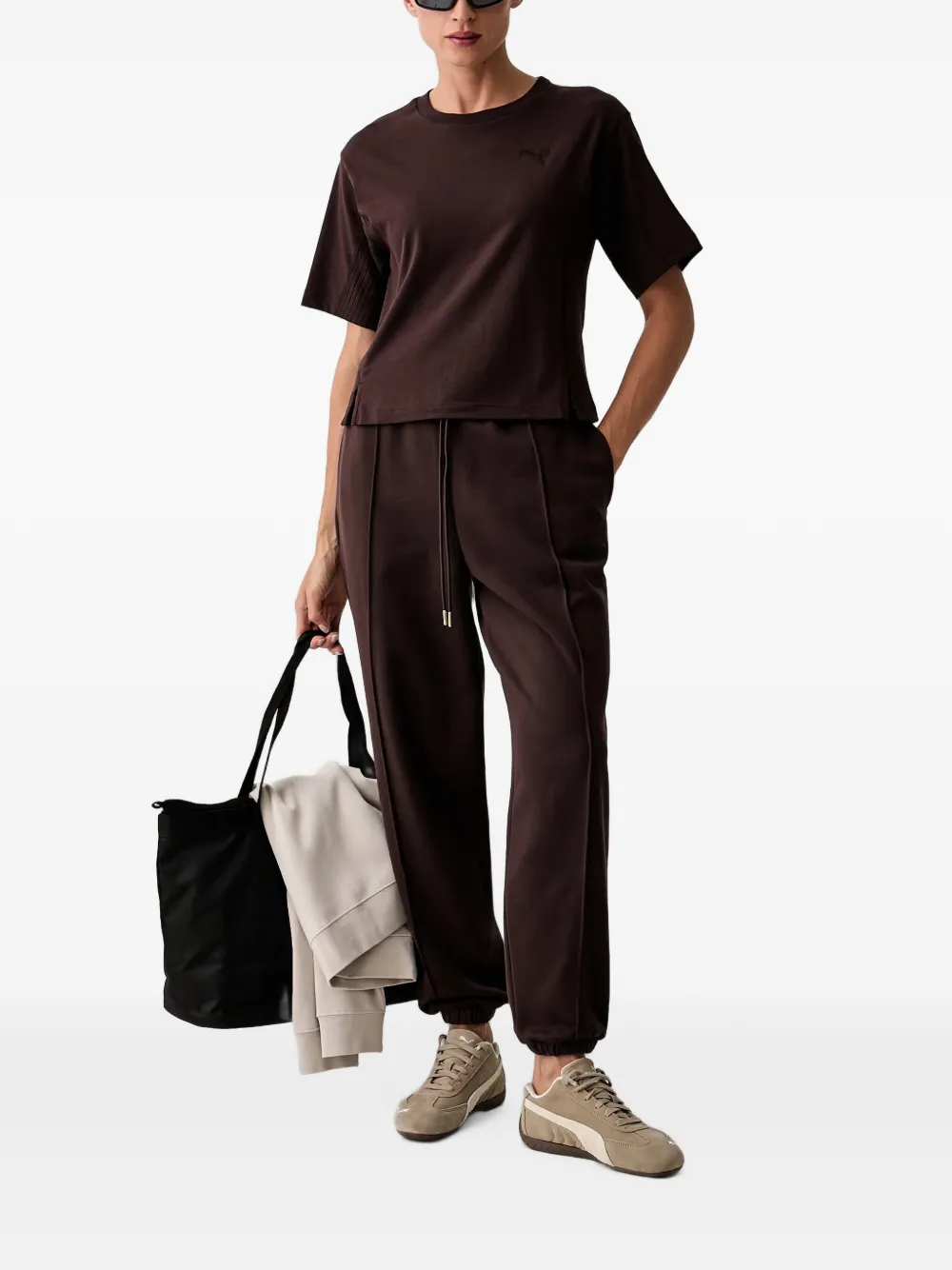 PUMA Her pintuck track pants Bruin