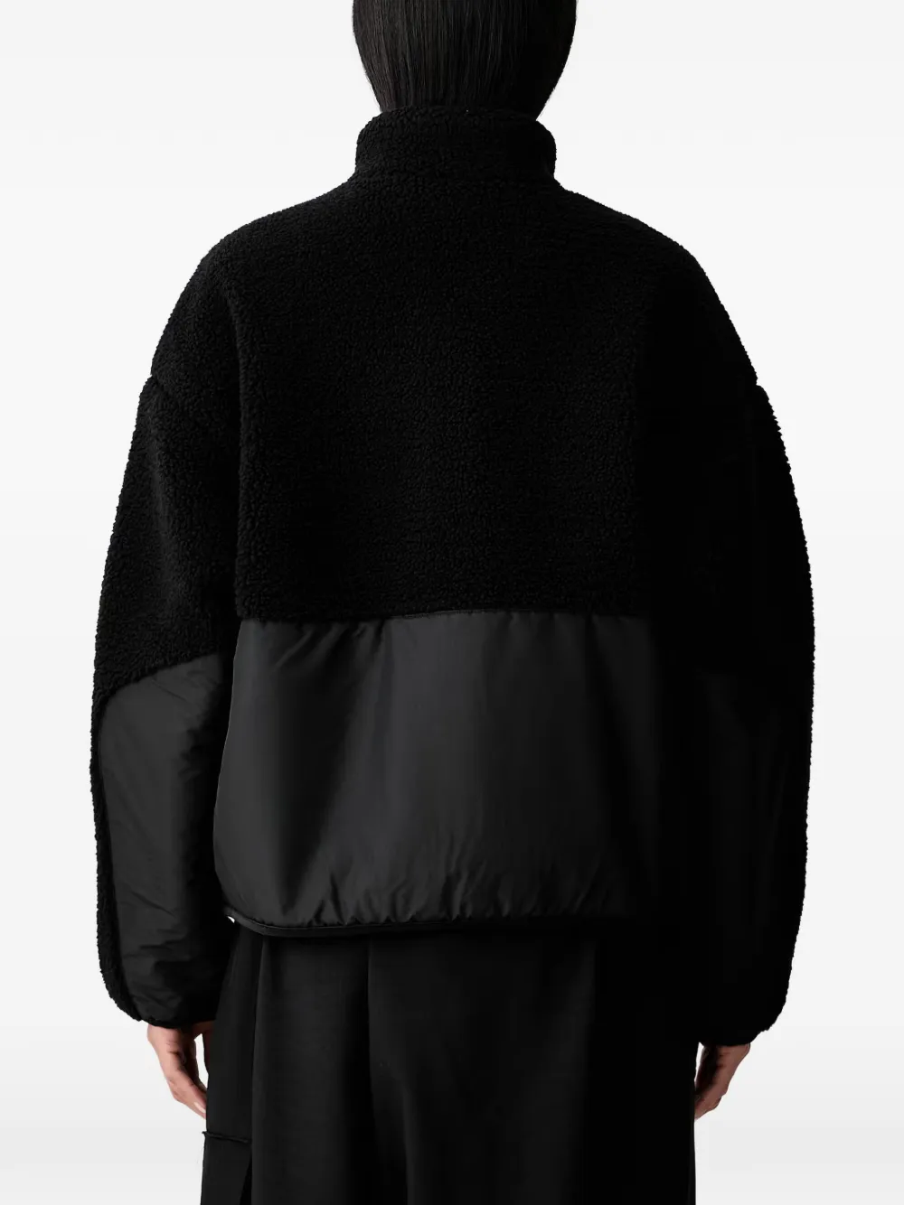PUMA Re:Fibre fleece relaxed jacket Zwart