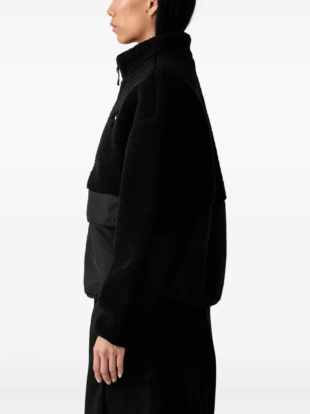 PUMA Re:Fibre fleece relaxed jacket Zwart