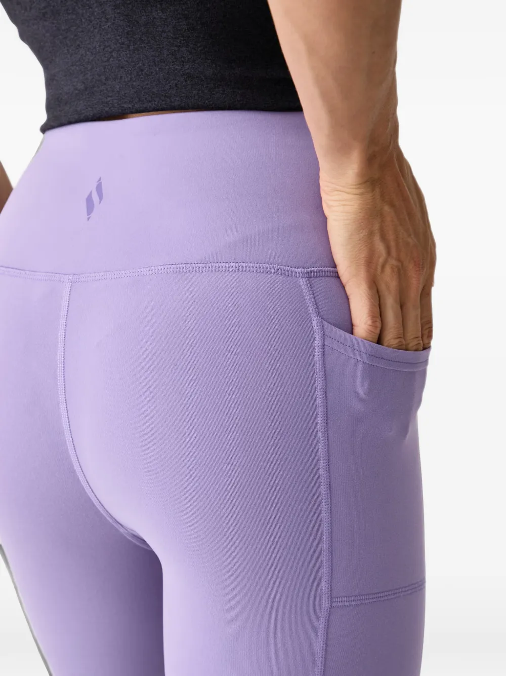 Skechers Go Walk legging met logoprint Paars