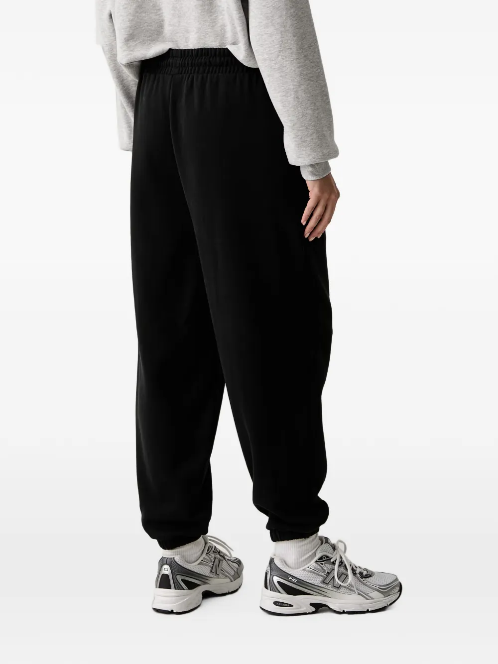 PUMA Gesmockte trainingsbroek met trekkoord Zwart