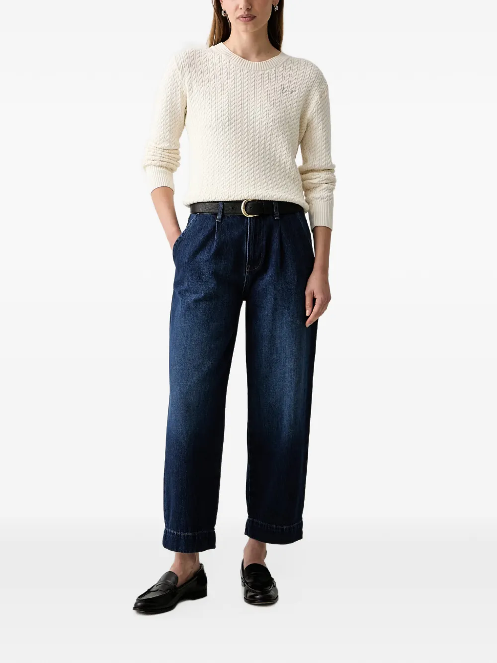 Joop! logo-embossed jeans Blauw
