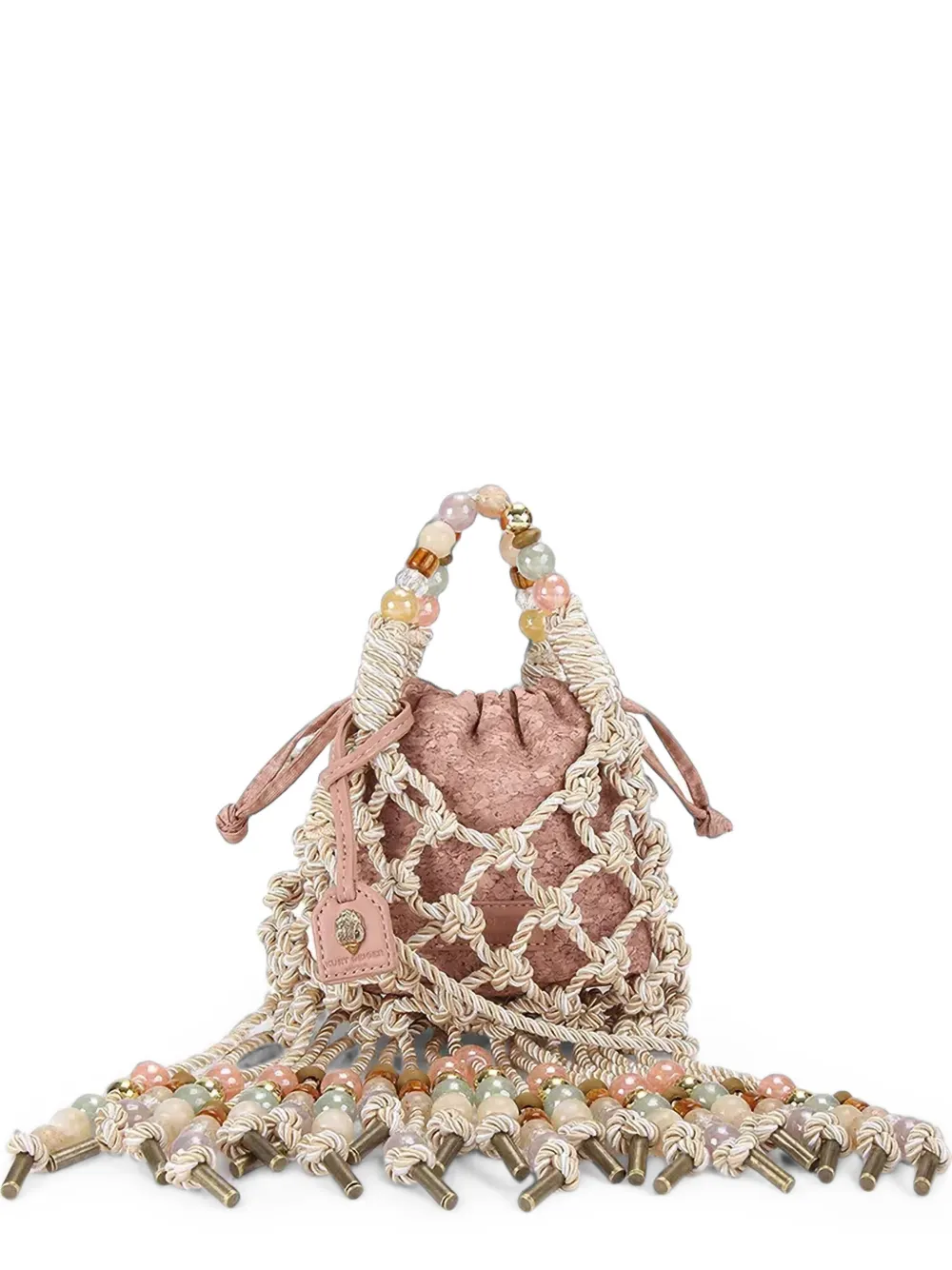 Kurt Geiger London mini macrame rope bag