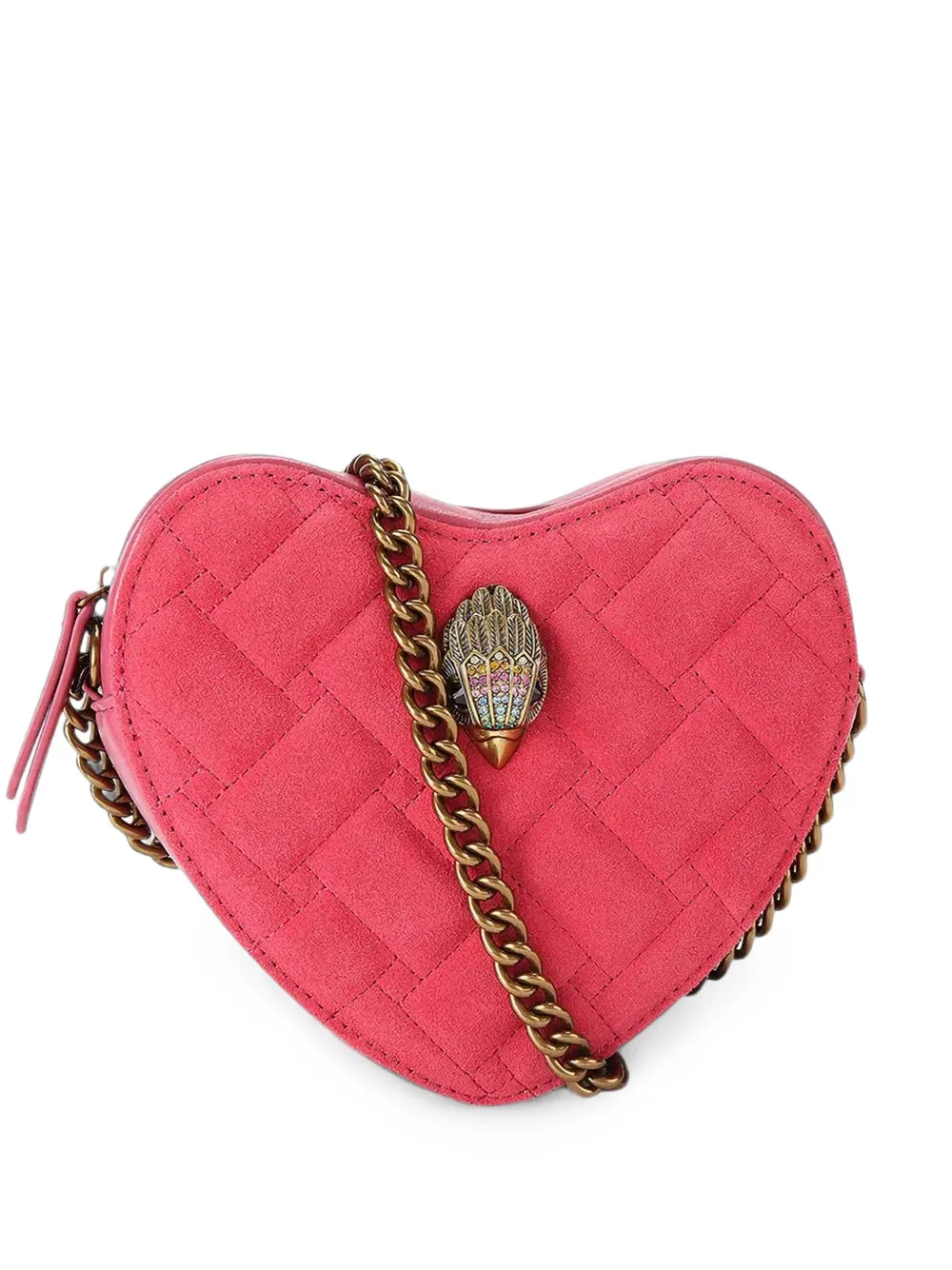 Kurt Geiger Woven Heart Cross Body Bag In Pattern