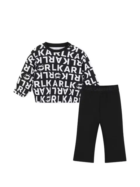 Karl Lagerfeld logo-print tracksuit
