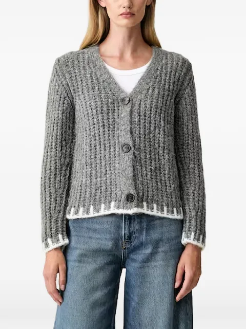 Joop! chunky-knit V-neck cardigan