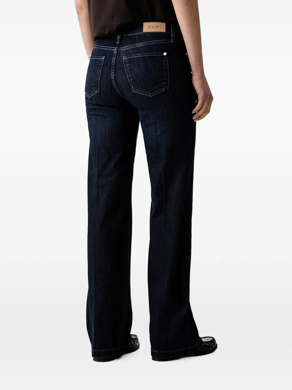 Joop! Bootcut jeans met vijf zakken Blauw