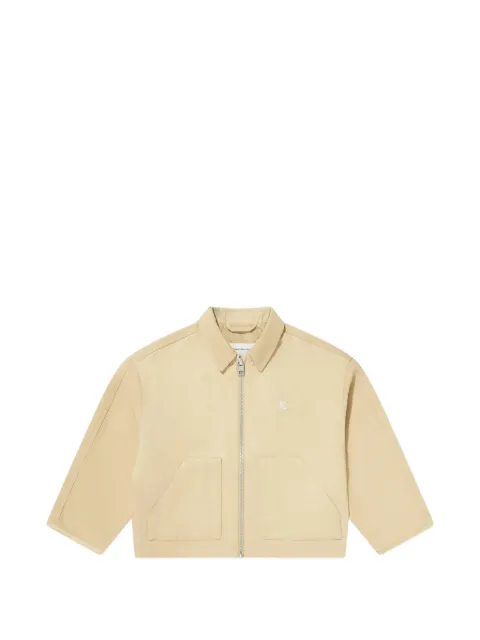 Calvin Klein Kids chaqueta con logo bordado