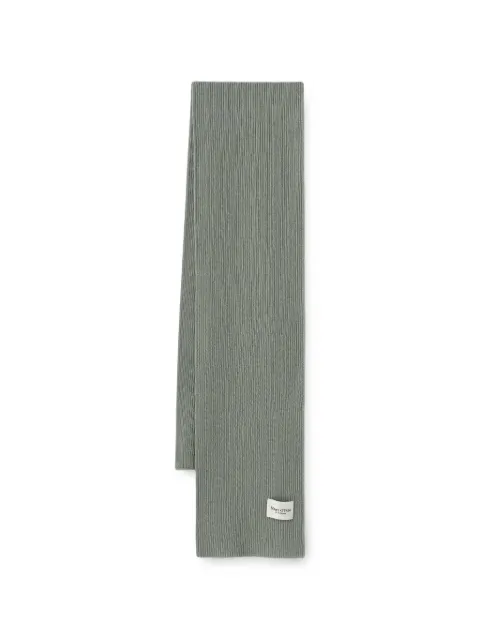 Marc O'Polo ribbed-knit cotton scarf