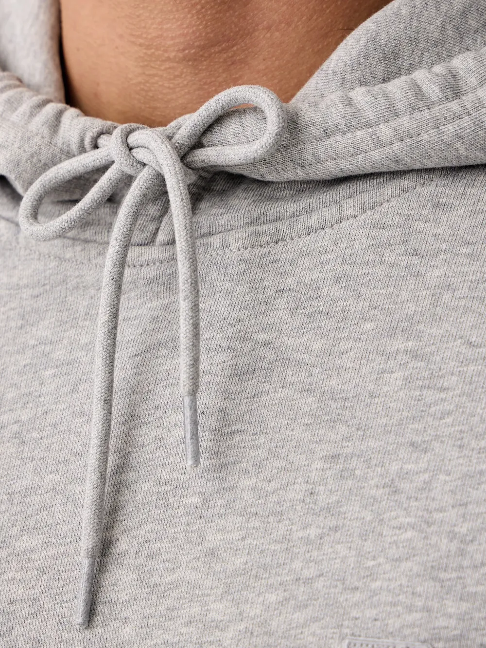 Levi's Original Housemark logo-patch cotton hoodie Grijs