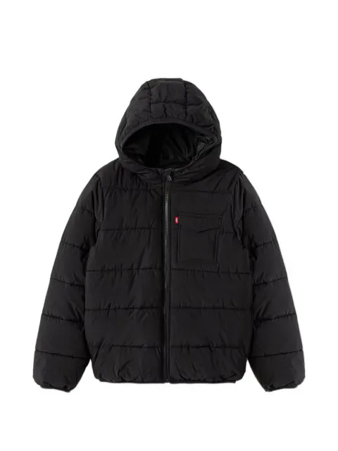 Levi's Kids chamarra capitonada con capucha